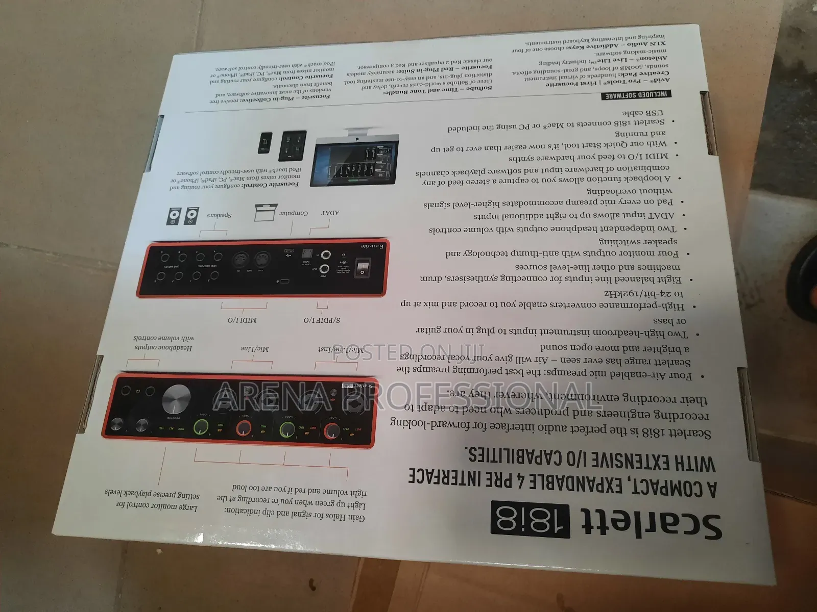 Focusrite Scarlett 18i8 Soundcard