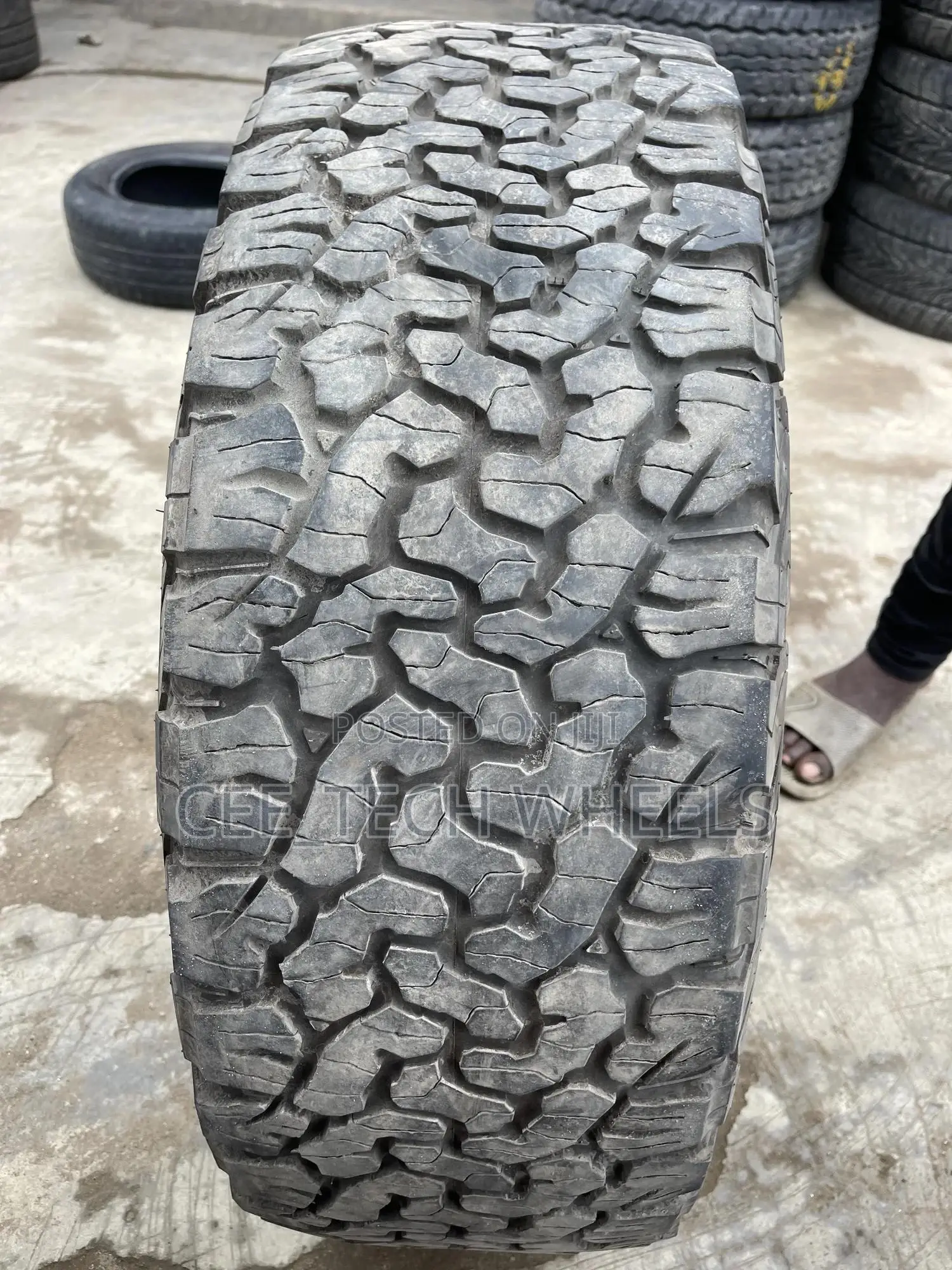 BFGOODRICH All Terrain Teeth Available in Different Sizes