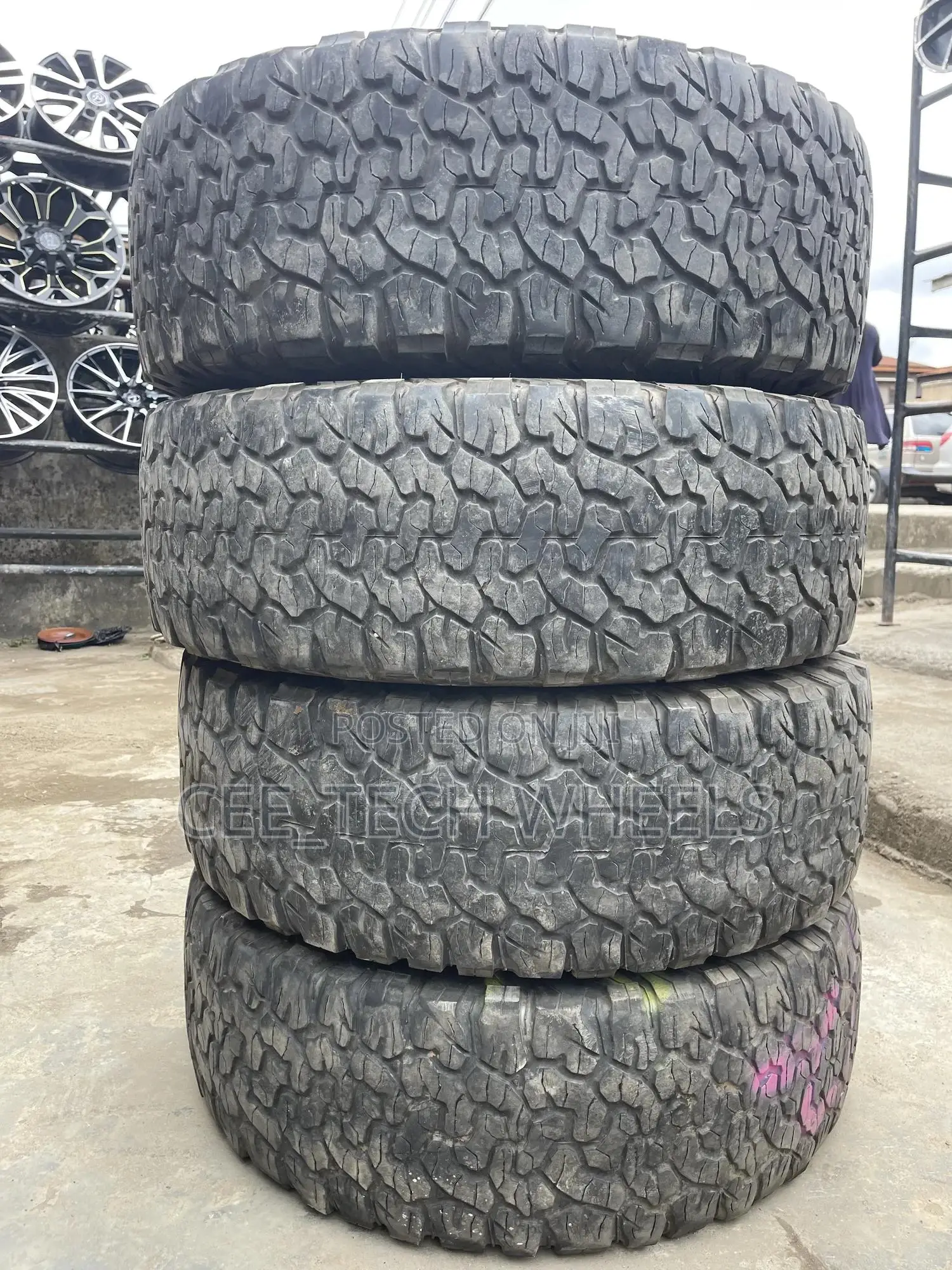BFGOODRICH All Terrain Teeth Available in Different Sizes