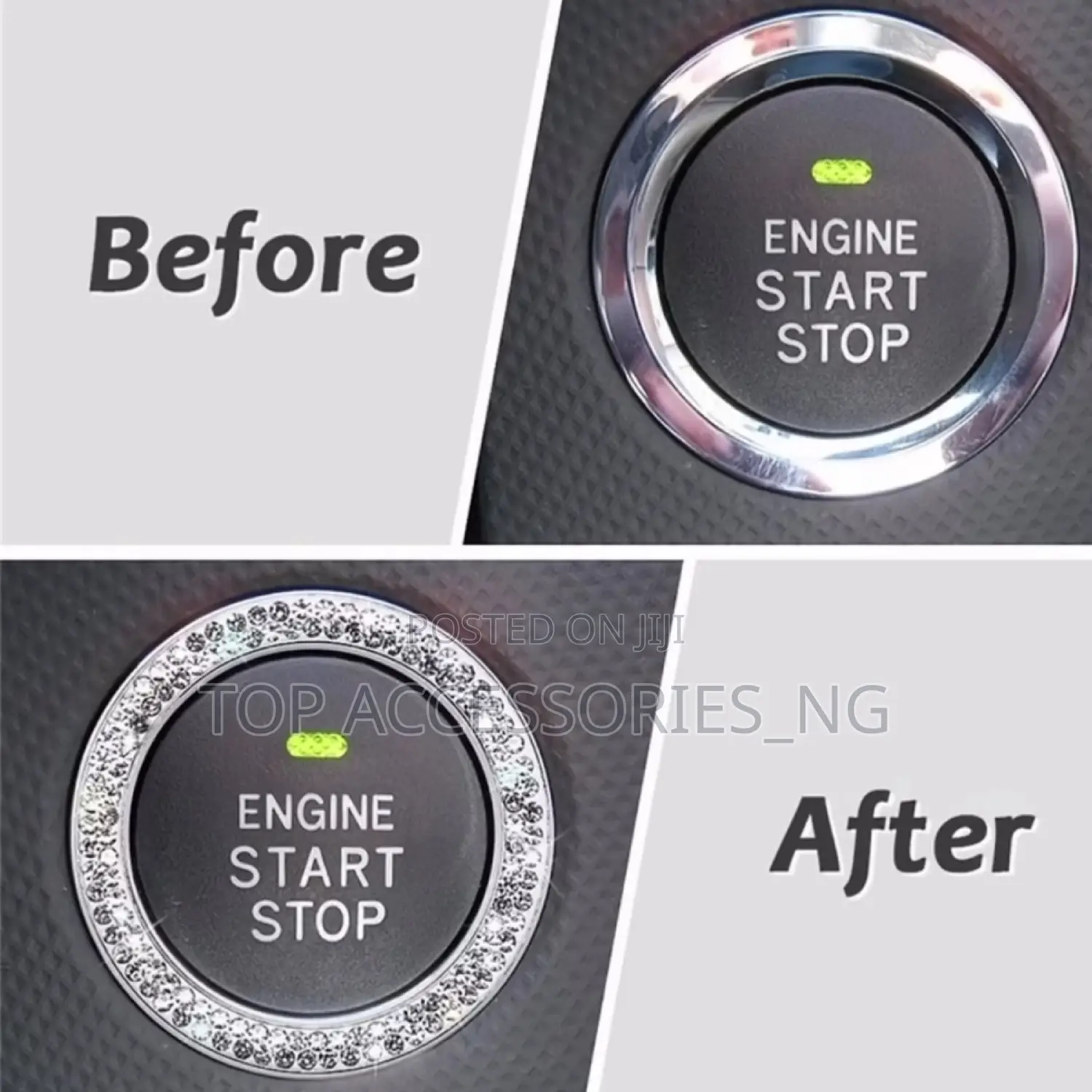 Glitters Push Start Ring