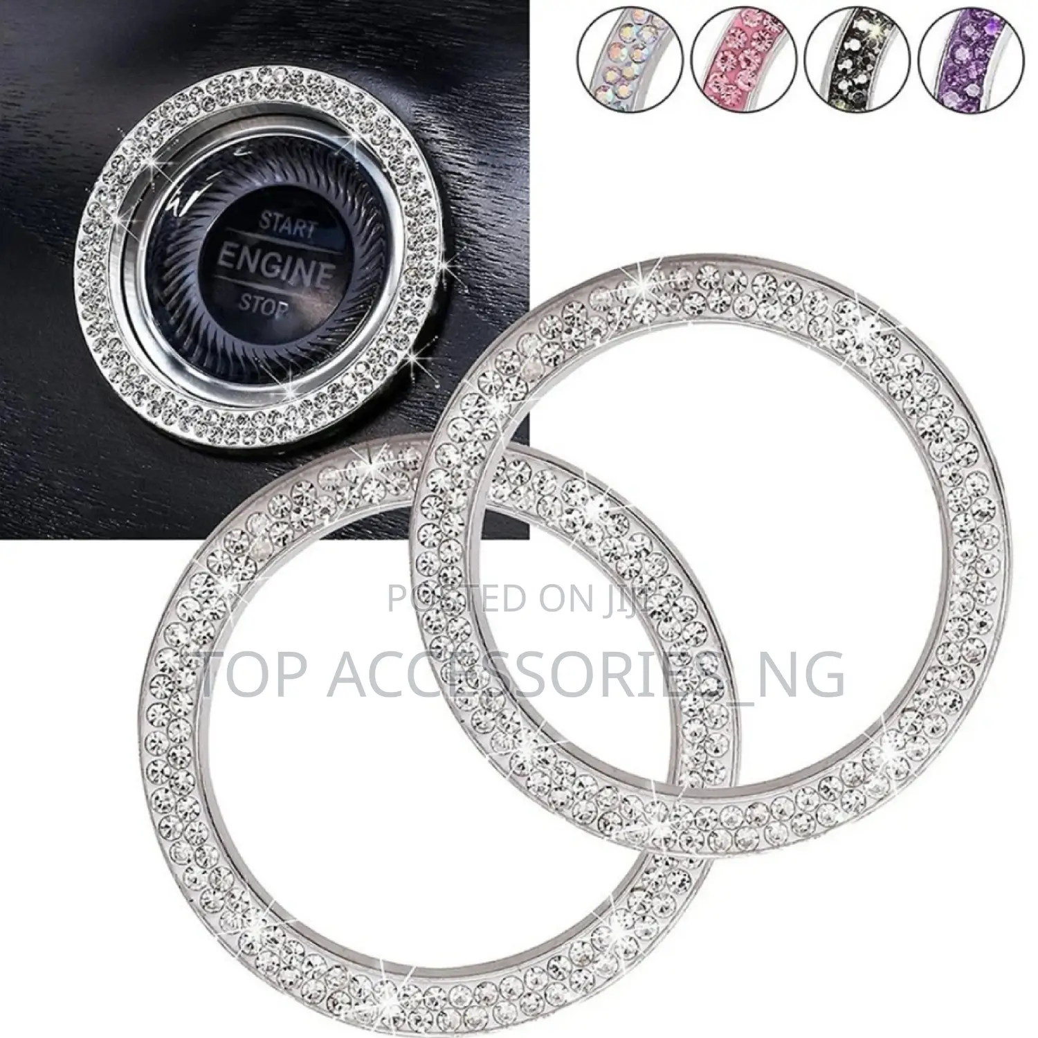 Glitters Push Start Ring