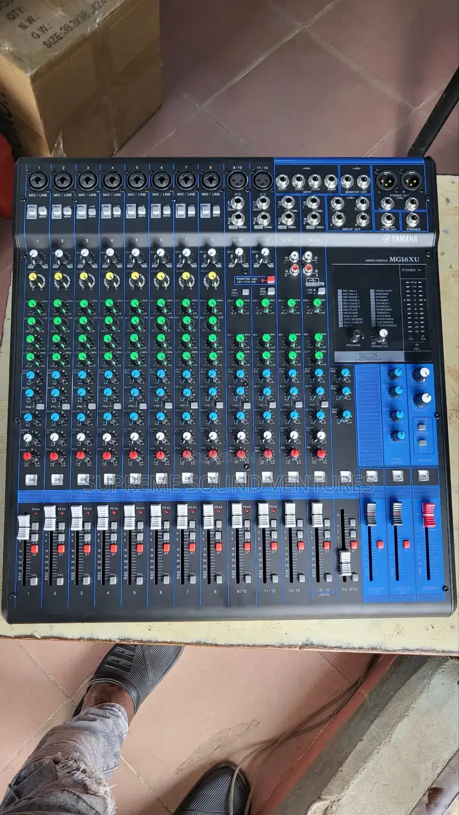 MG 16xu Yamaha Mixer