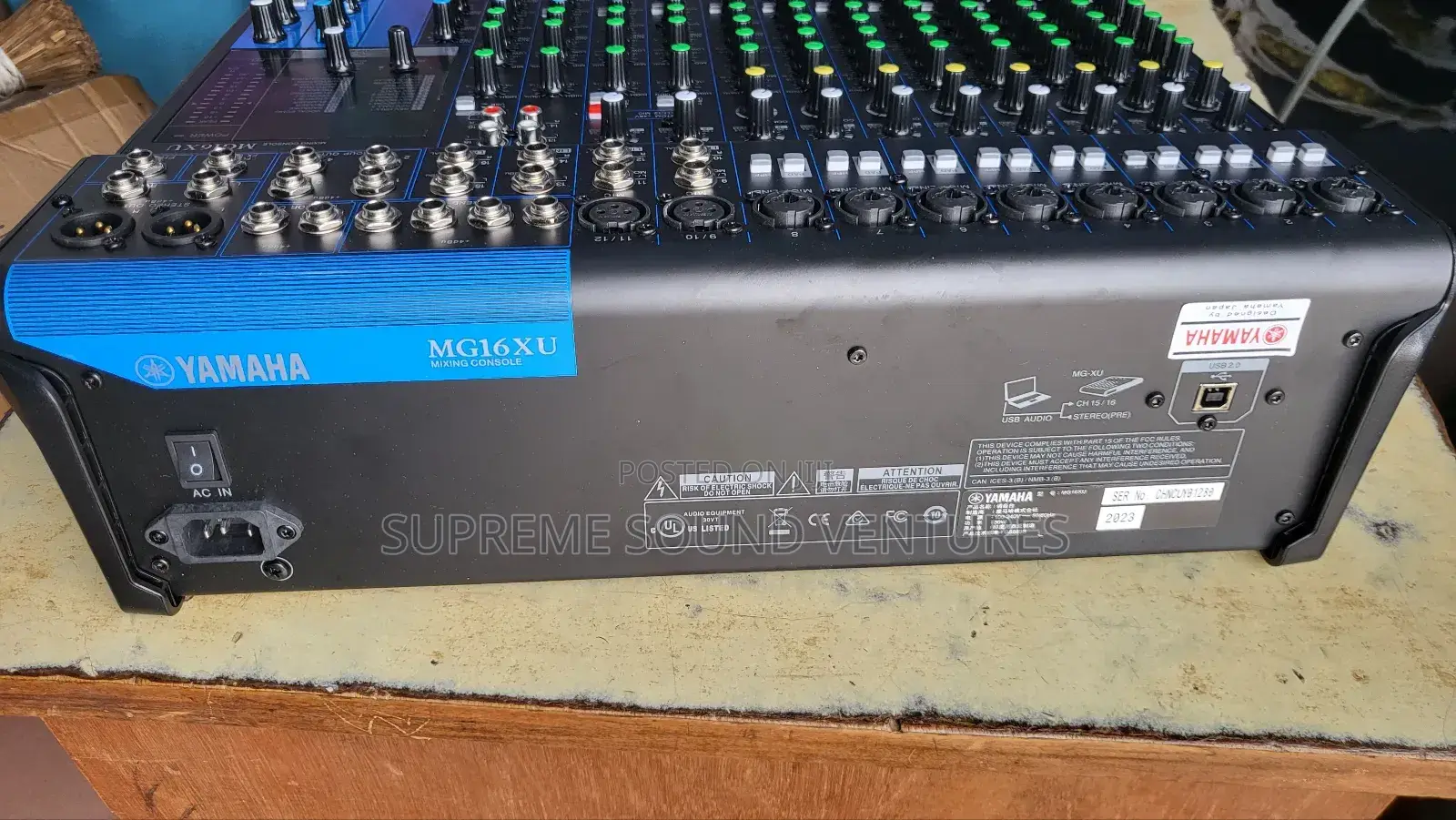 MG 16xu Yamaha Mixer
