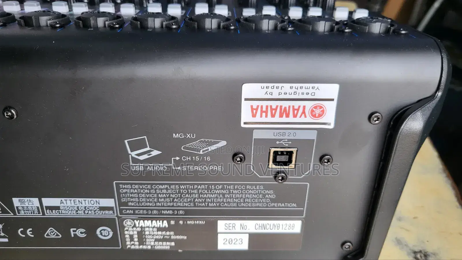 MG 16xu Yamaha Mixer