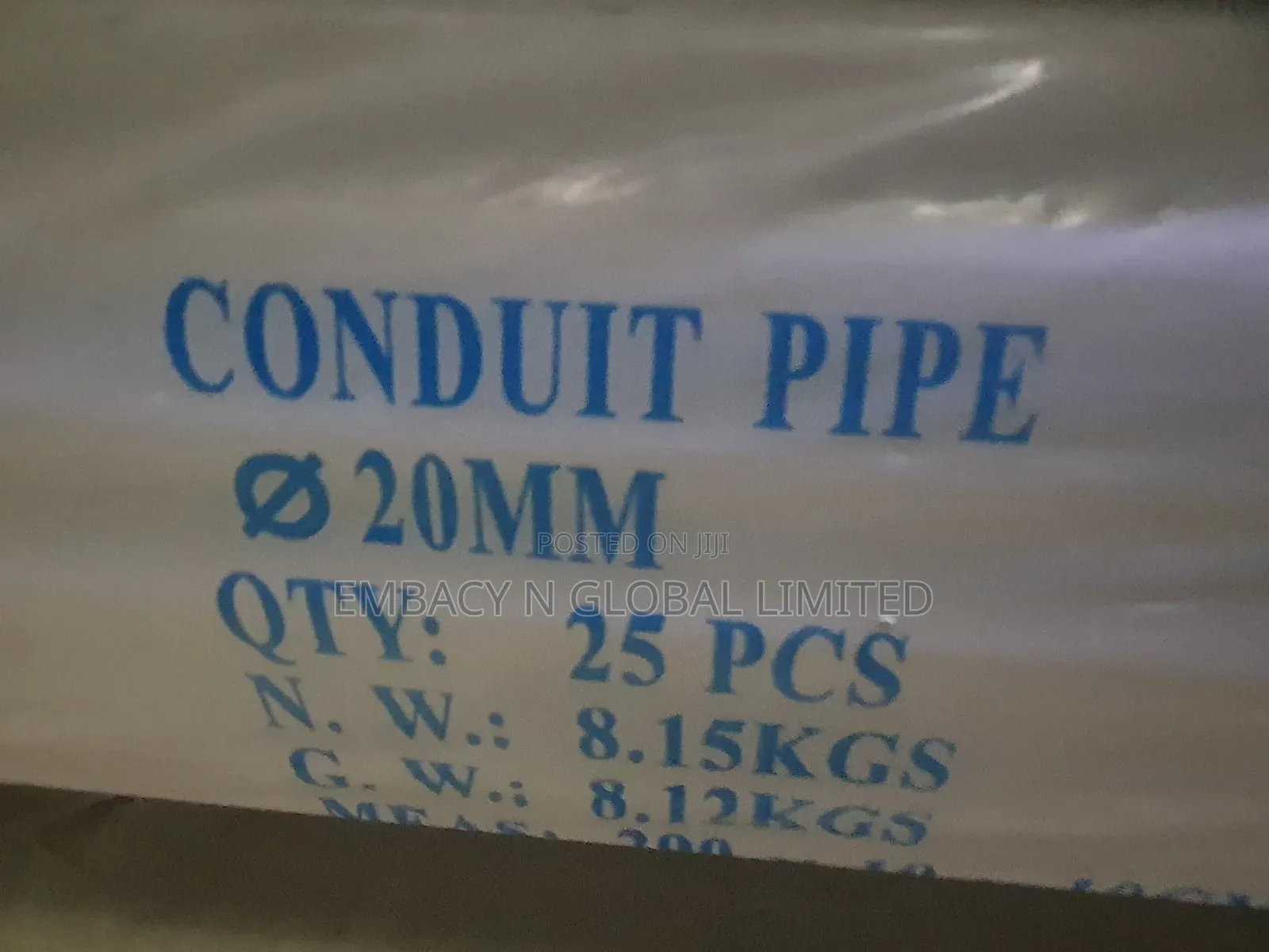 Conduit Pipes 20mm
