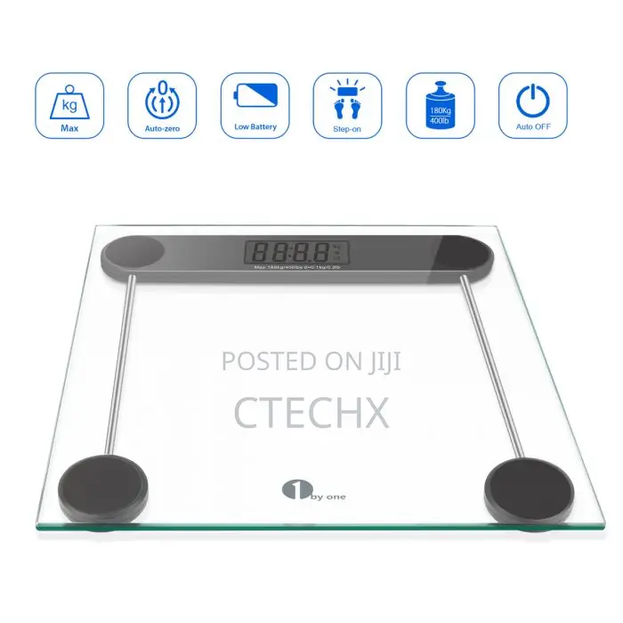 Bright Homely Electronic Body Glass Scale