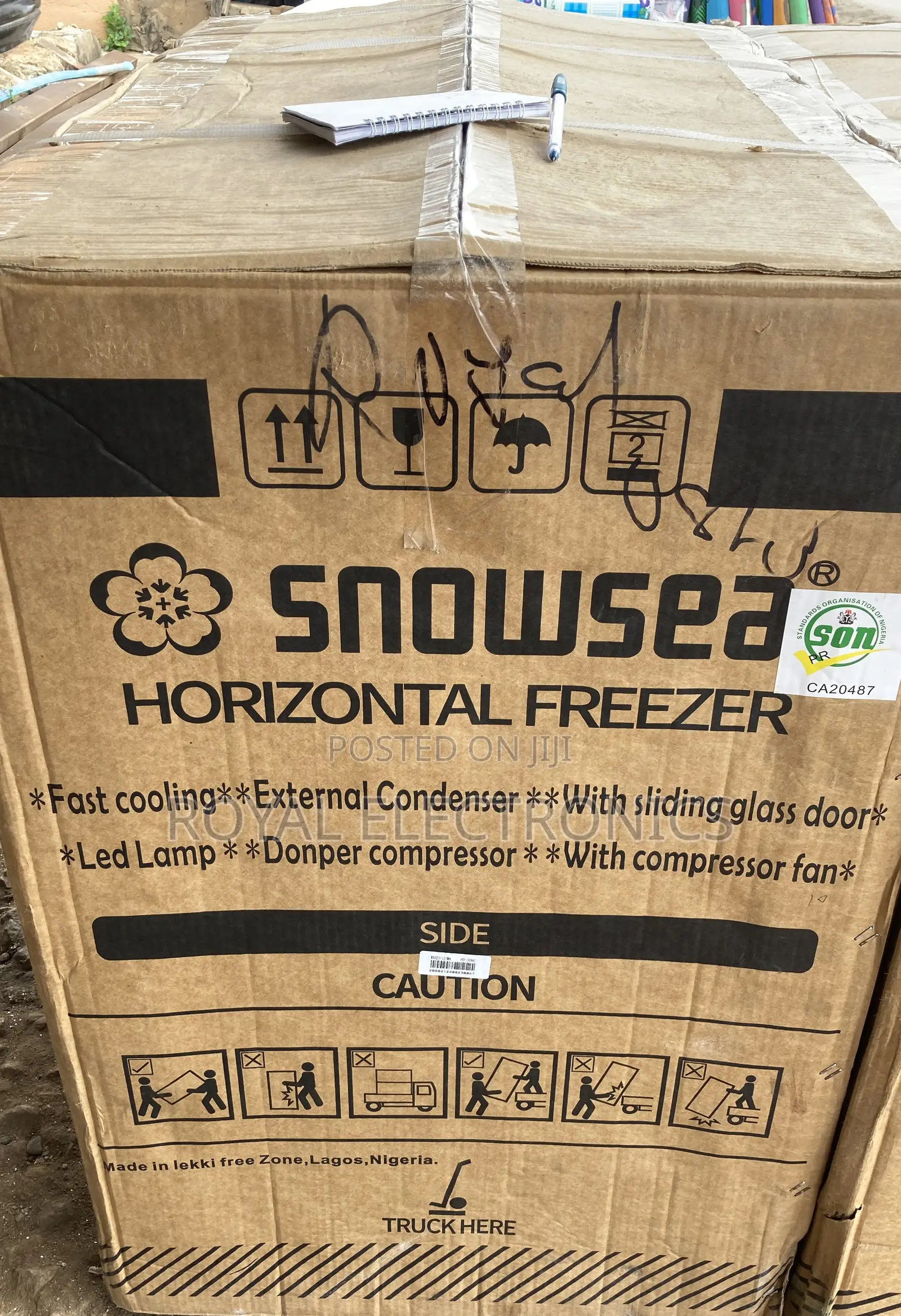 Best Choice Silver Snowsea Horizontal Freezer 200l Bd-308g