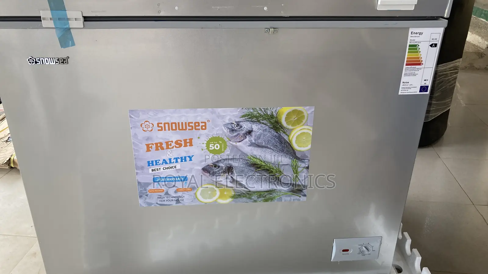 Best Choice Silver Snowsea Horizontal Freezer 200l Bd-308g