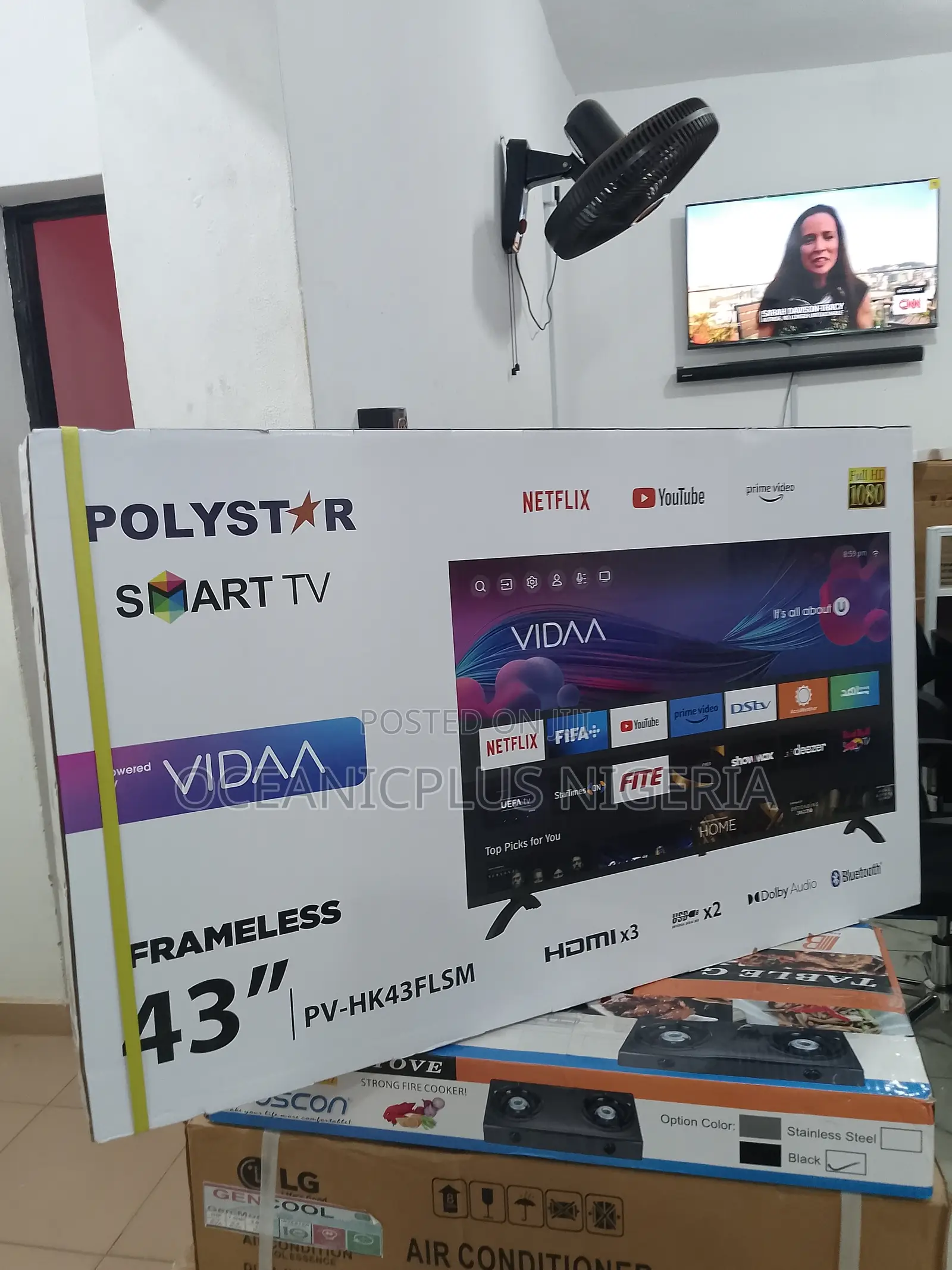 Super Power 43inches Polystar Smart TV