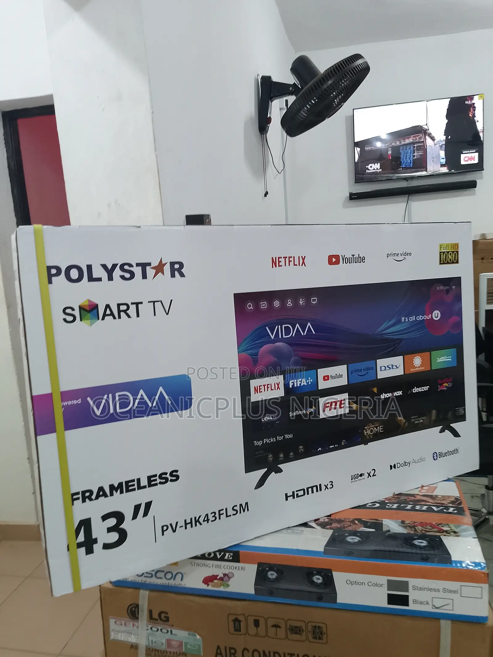 High Quality Polystar 43inches Smart Tv