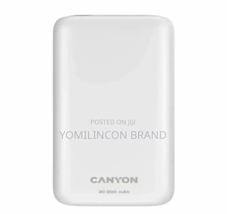 Canyon Power Bank 30000mah Pb-301 White