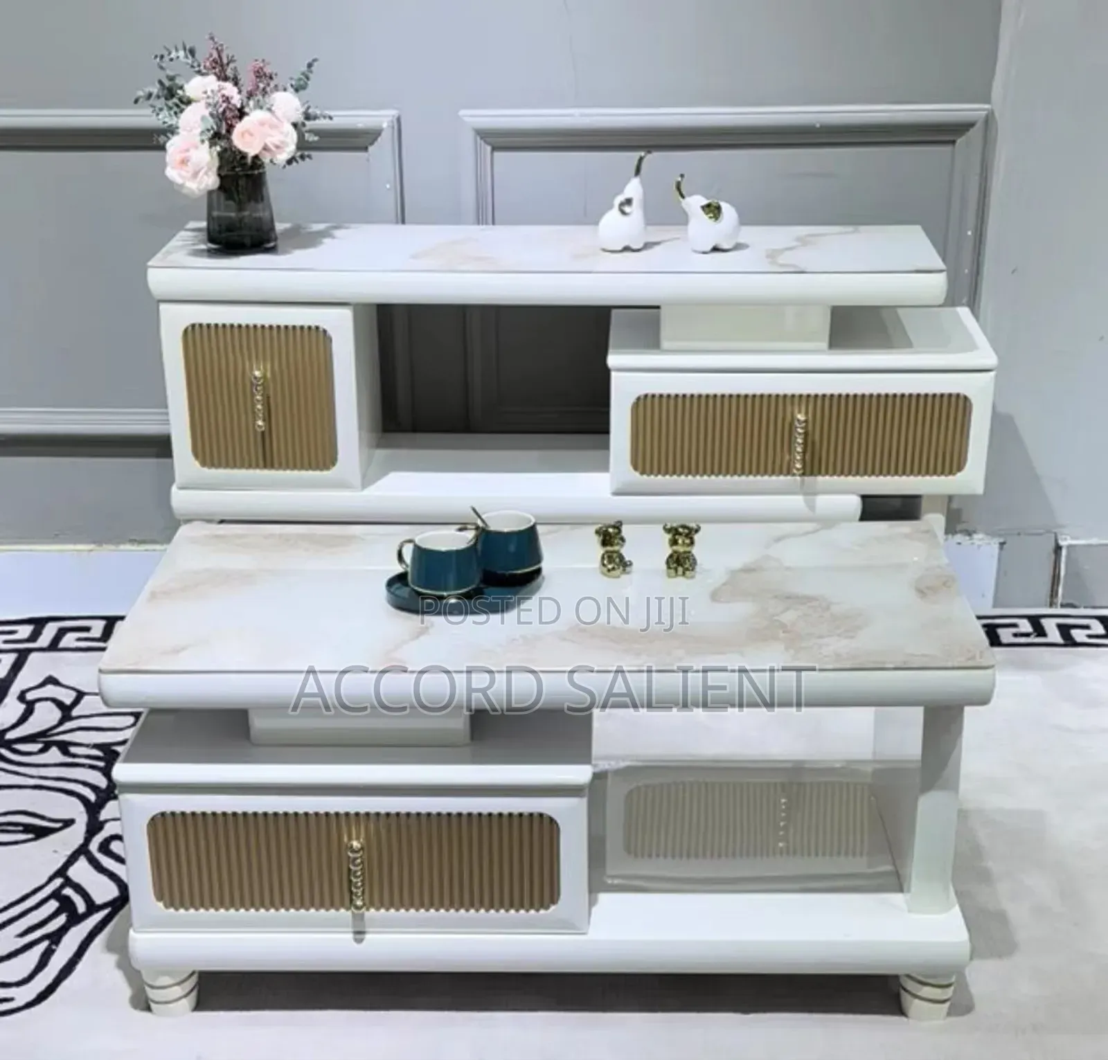 Foreign TV Stand and Center Table