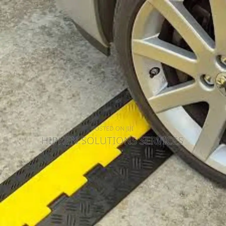 2 Channel Rubber Cable Protectors - Heavy Duty
