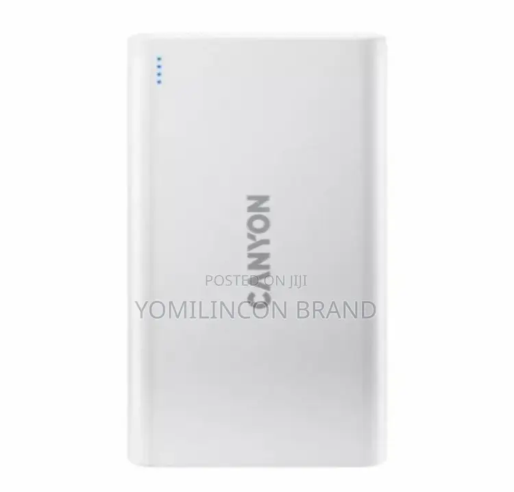 Canyon Power Bank 10000mah Pb-106 White
