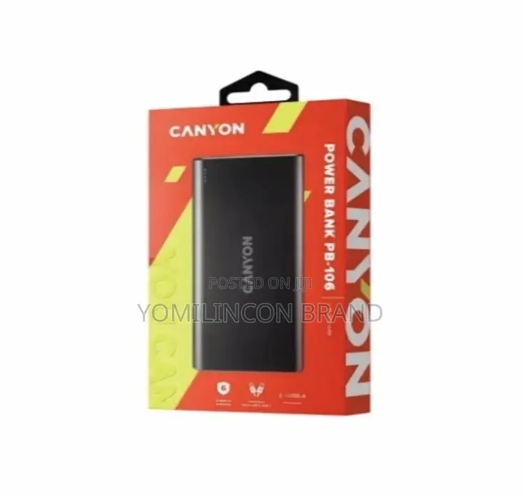 Canyon Power Bank 10000mah Pb-106 Black