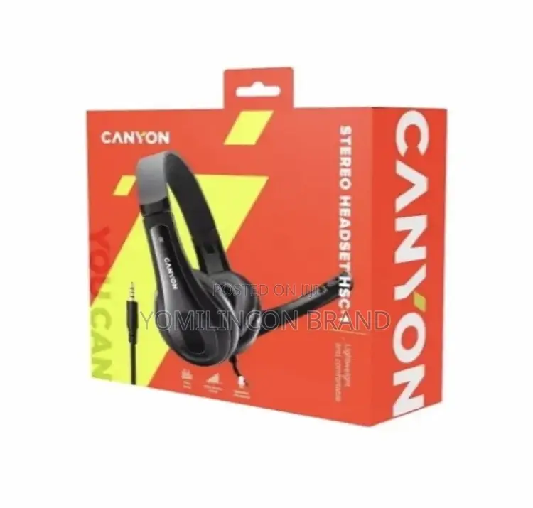 Canyon Multimedia - Headset HSC-1 Black