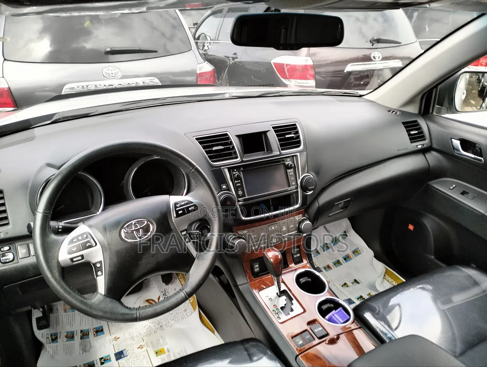 Toyota Highlander 3.5L 4WD 2013 Silver