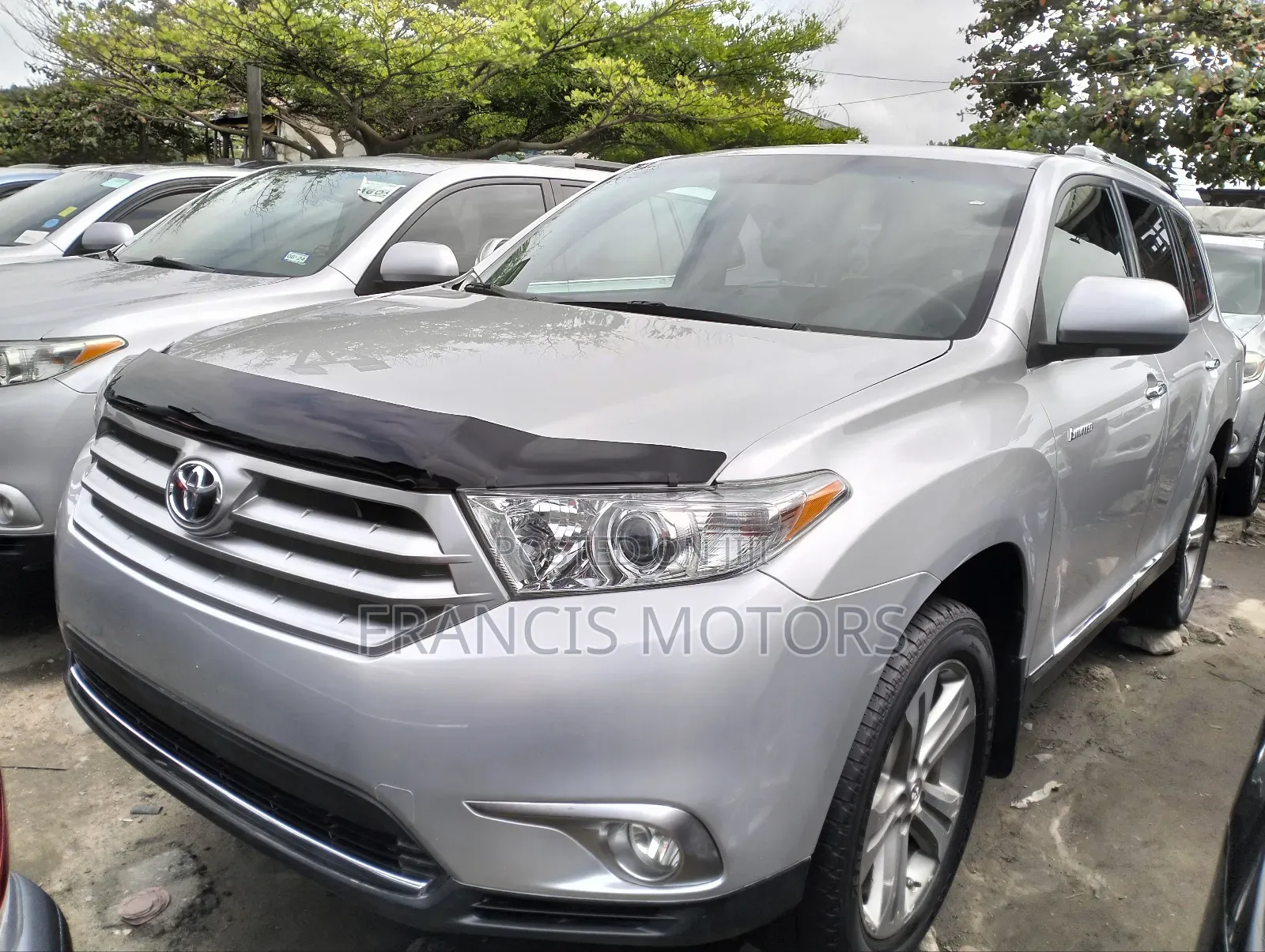 Toyota Highlander 3.5L 4WD 2013 Silver
