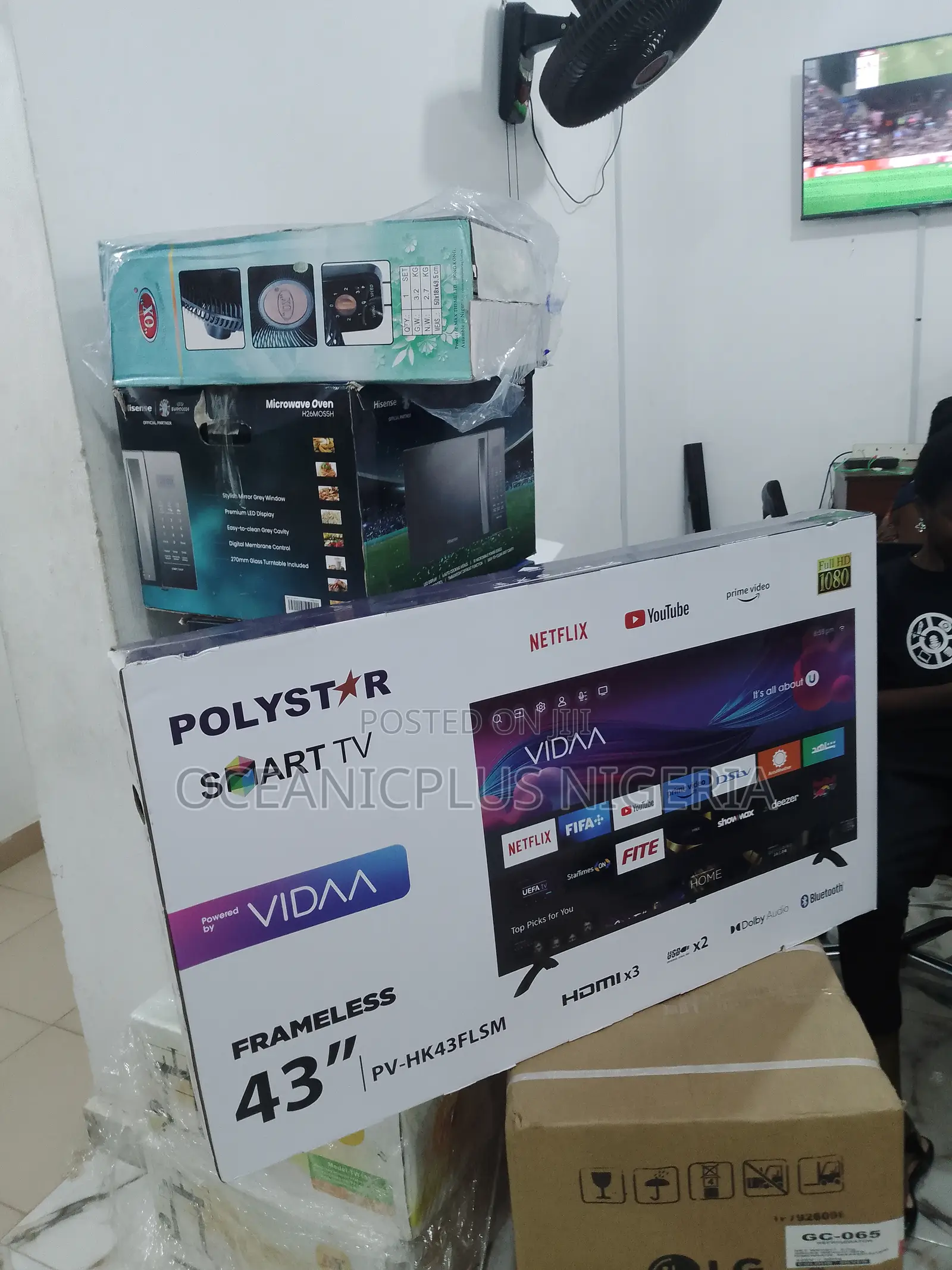 Stand by 43inches Smart Polystar Tv