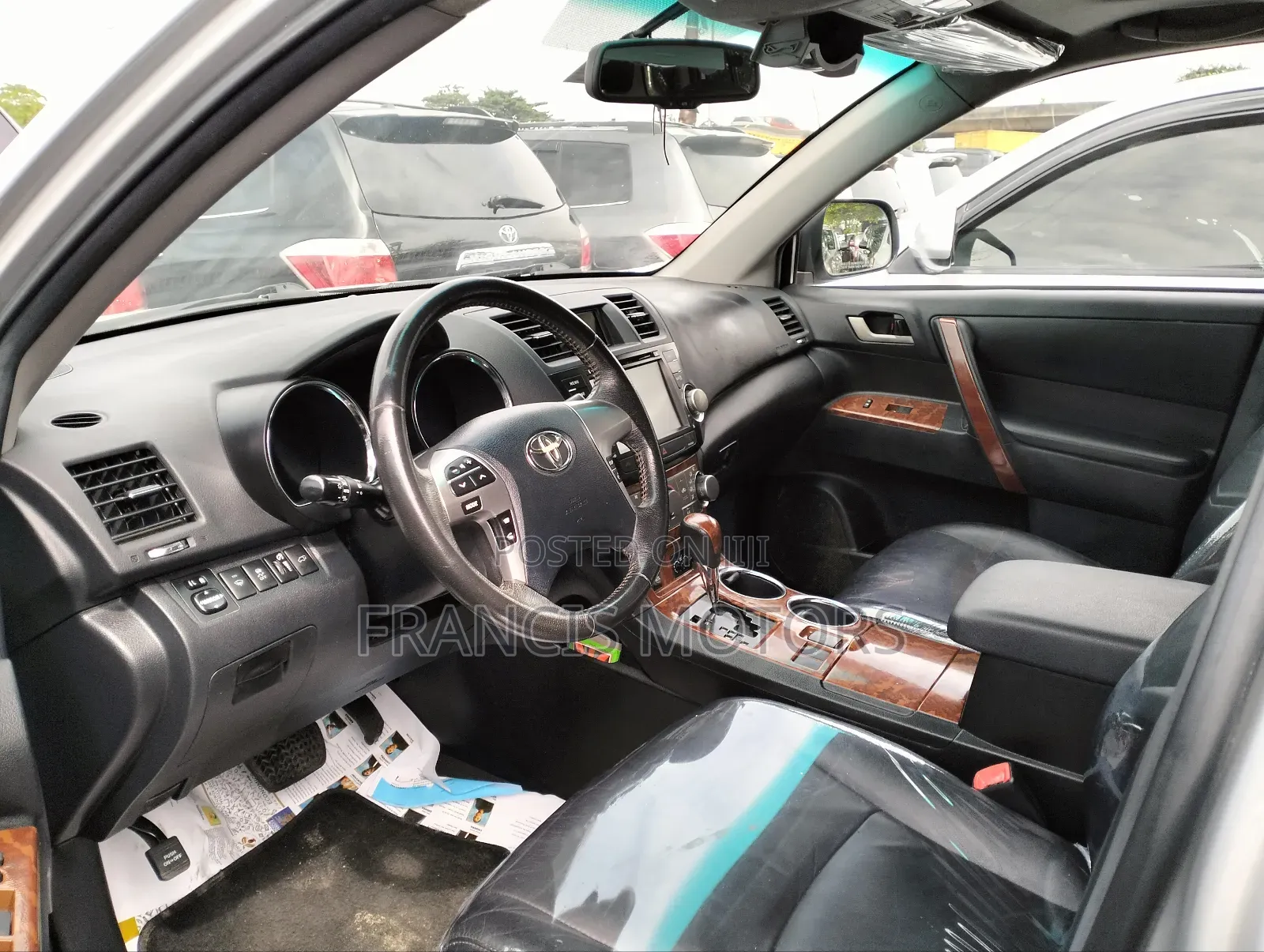 Toyota Highlander 3.5L 4WD 2013 Silver