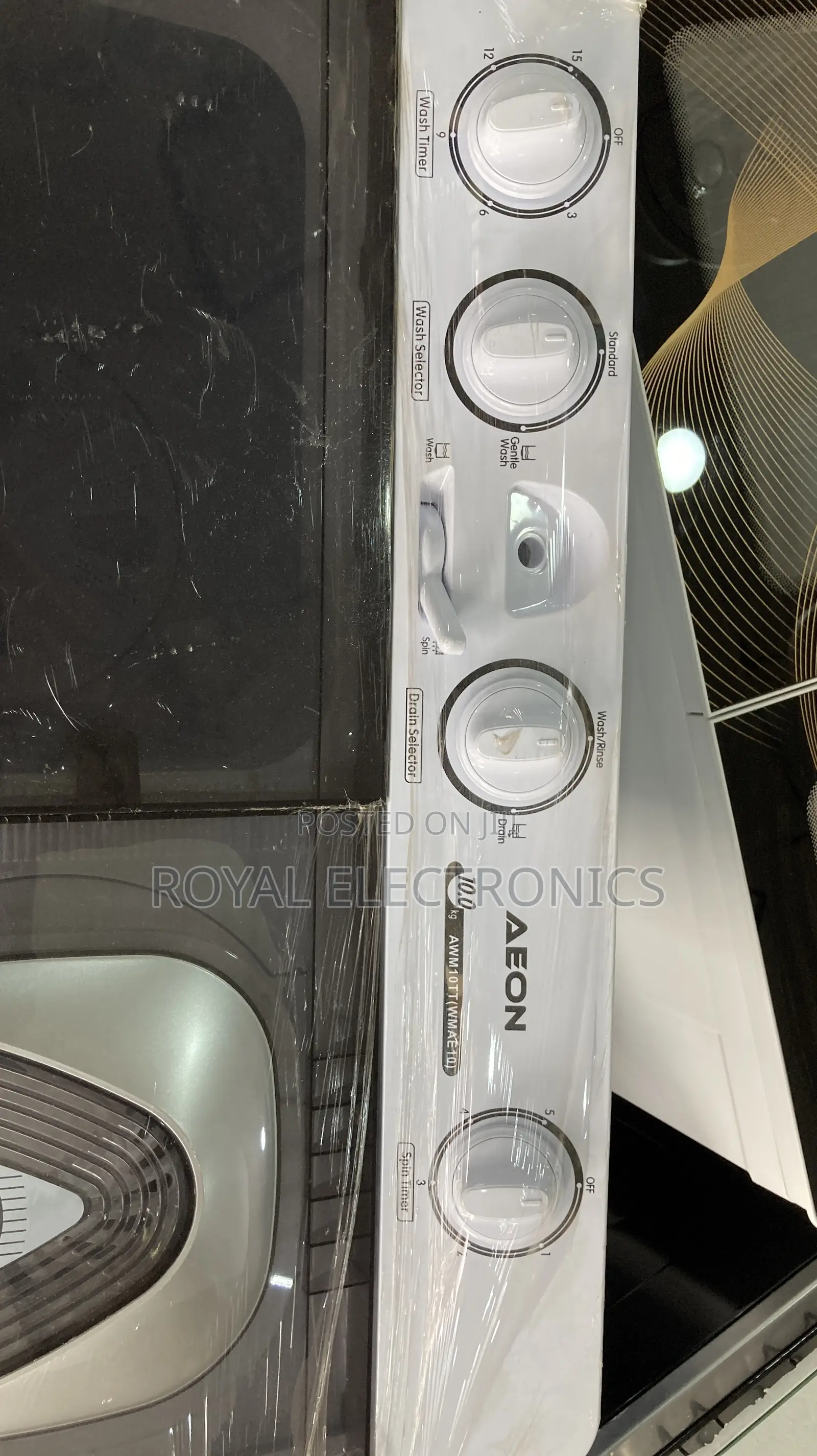 Big Noise Free AEON Twin Tub Washing Machine 10kg AWM10TT