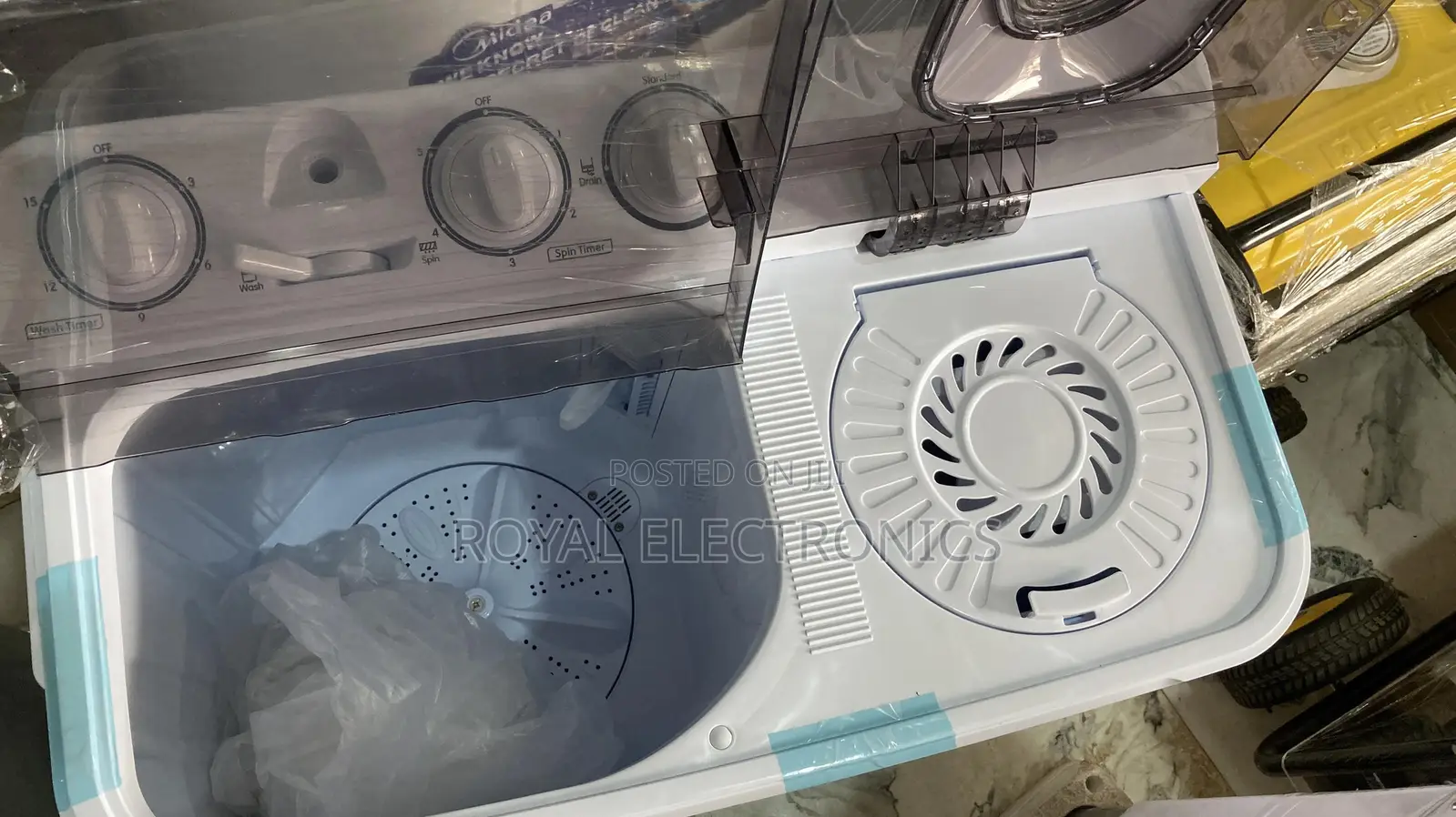 Aeon Twin Tub Washing Machine 7.0kg Wash Capacity Awn07tt