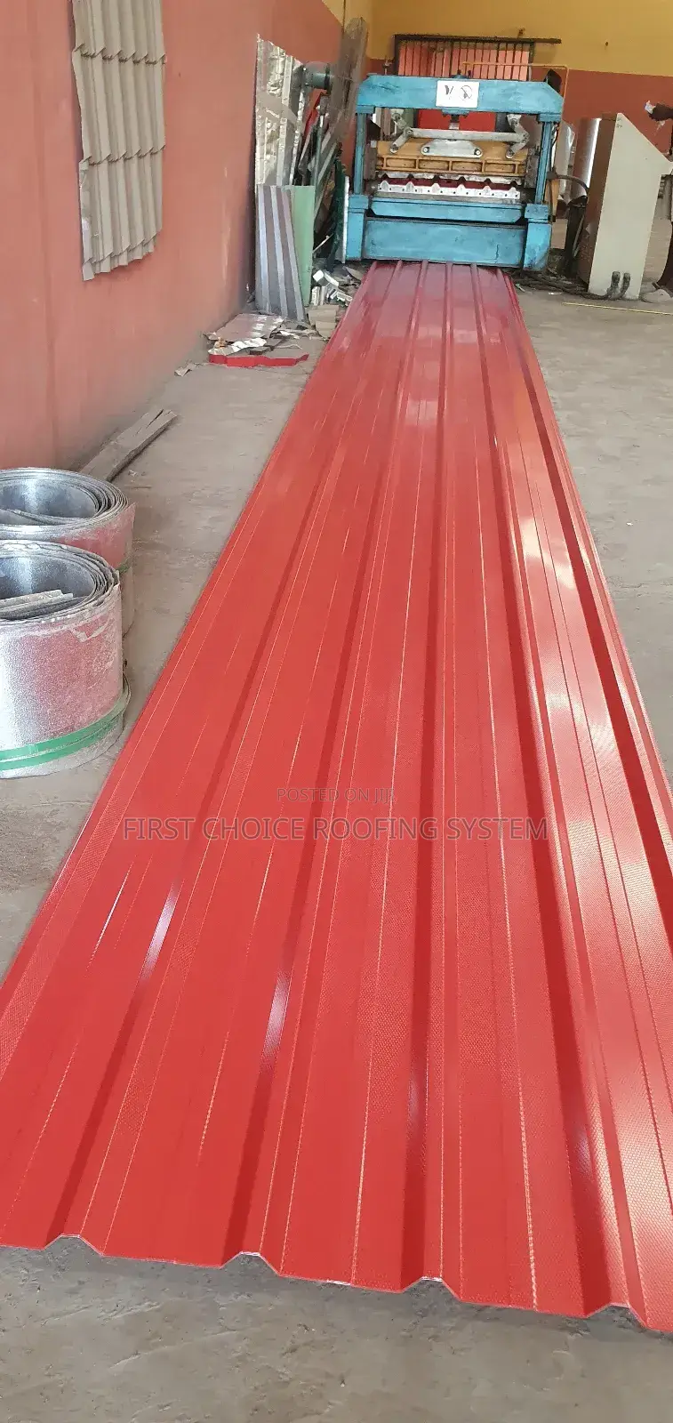 0.55 Metral Oven Baked Aluminium Roofing Sheets