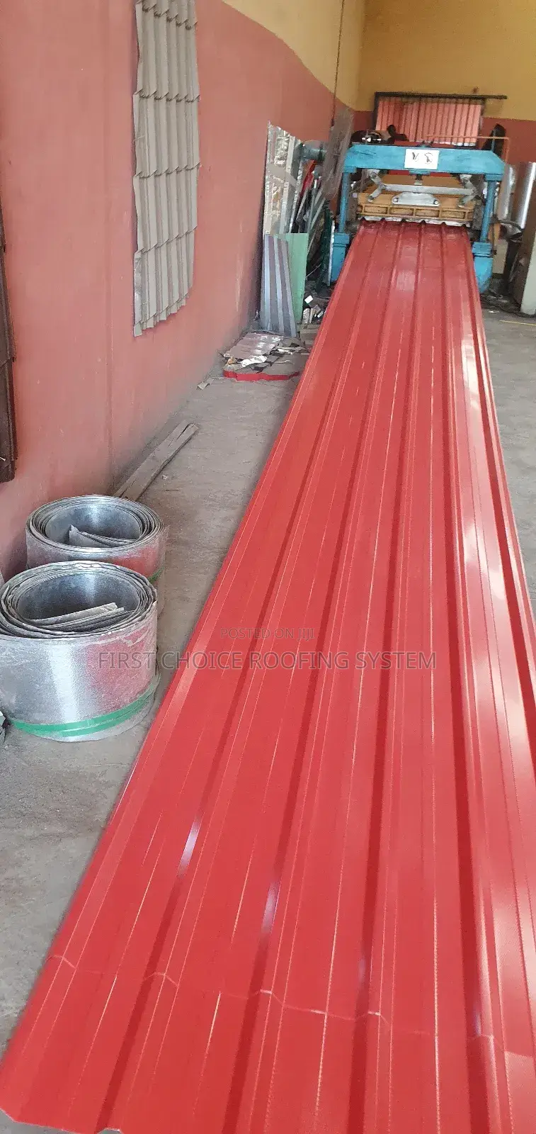 0.55 Metral Oven Baked Aluminium Roofing Sheets
