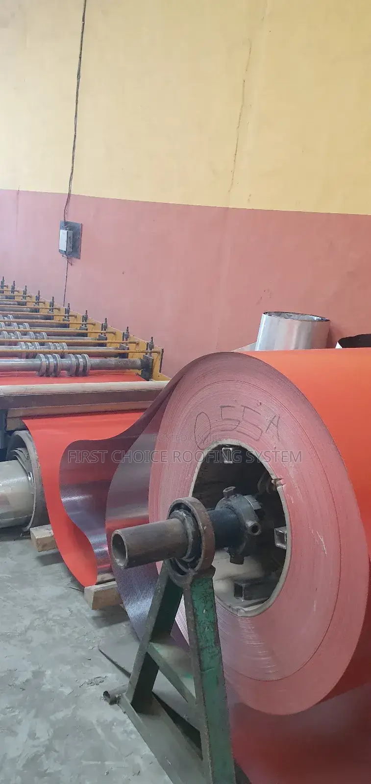 0.55 Metral Oven Baked Aluminium Roofing Sheets