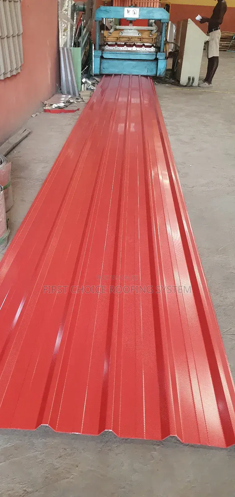 0.55 Metral Oven Baked Aluminium Roofing Sheets