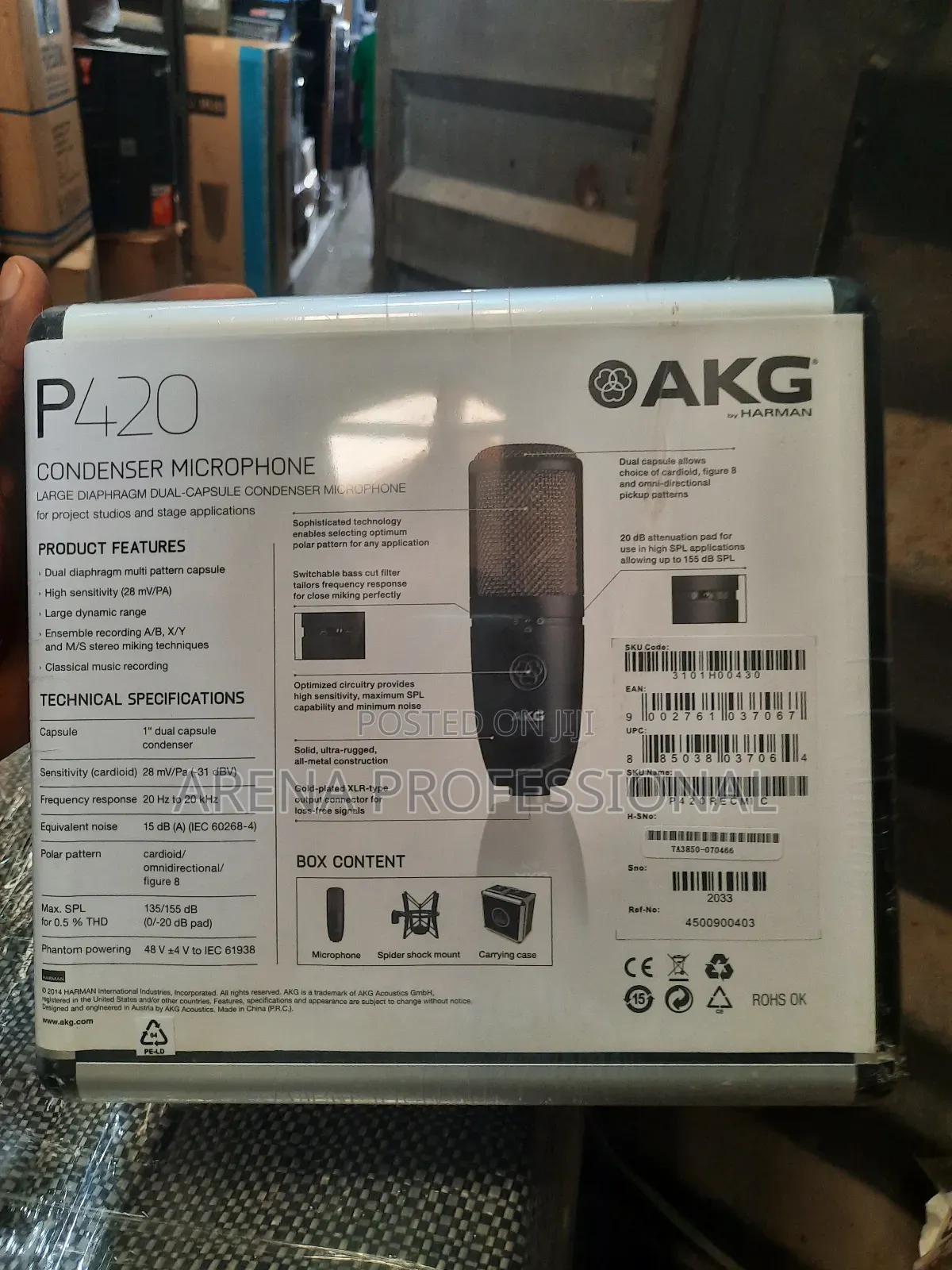 Akg P420 Condenser Microphone