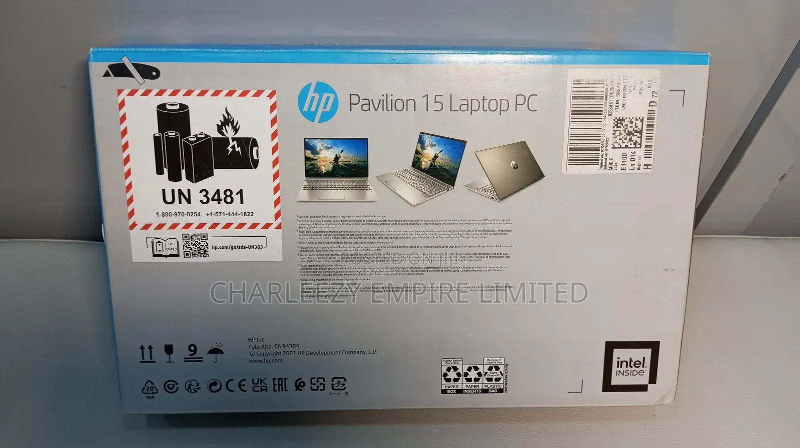 New Laptop HP Pavilion X360 15t 8GB Intel Core I7 SSD 512GB