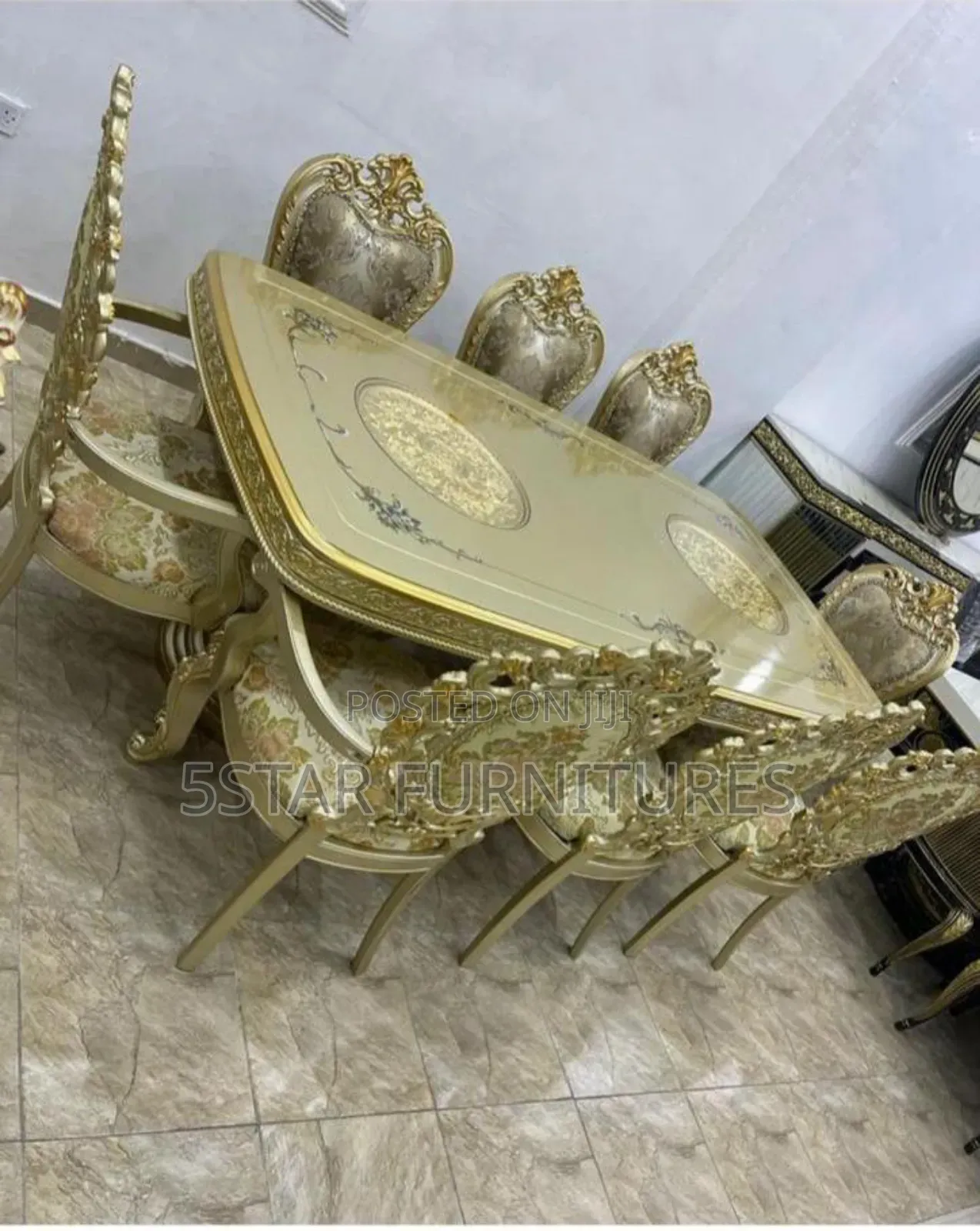 Royal Dining Set With 8 Chairs