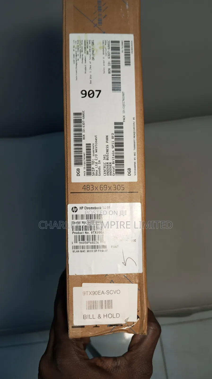 New Laptop HP Chromebook 14 G5 4GB Intel SSD 128GB