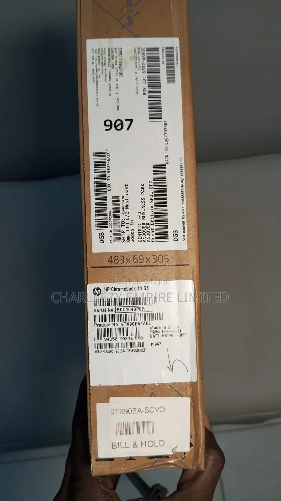 New Laptop HP Chromebook 14 G5 4GB Intel SSD 128GB