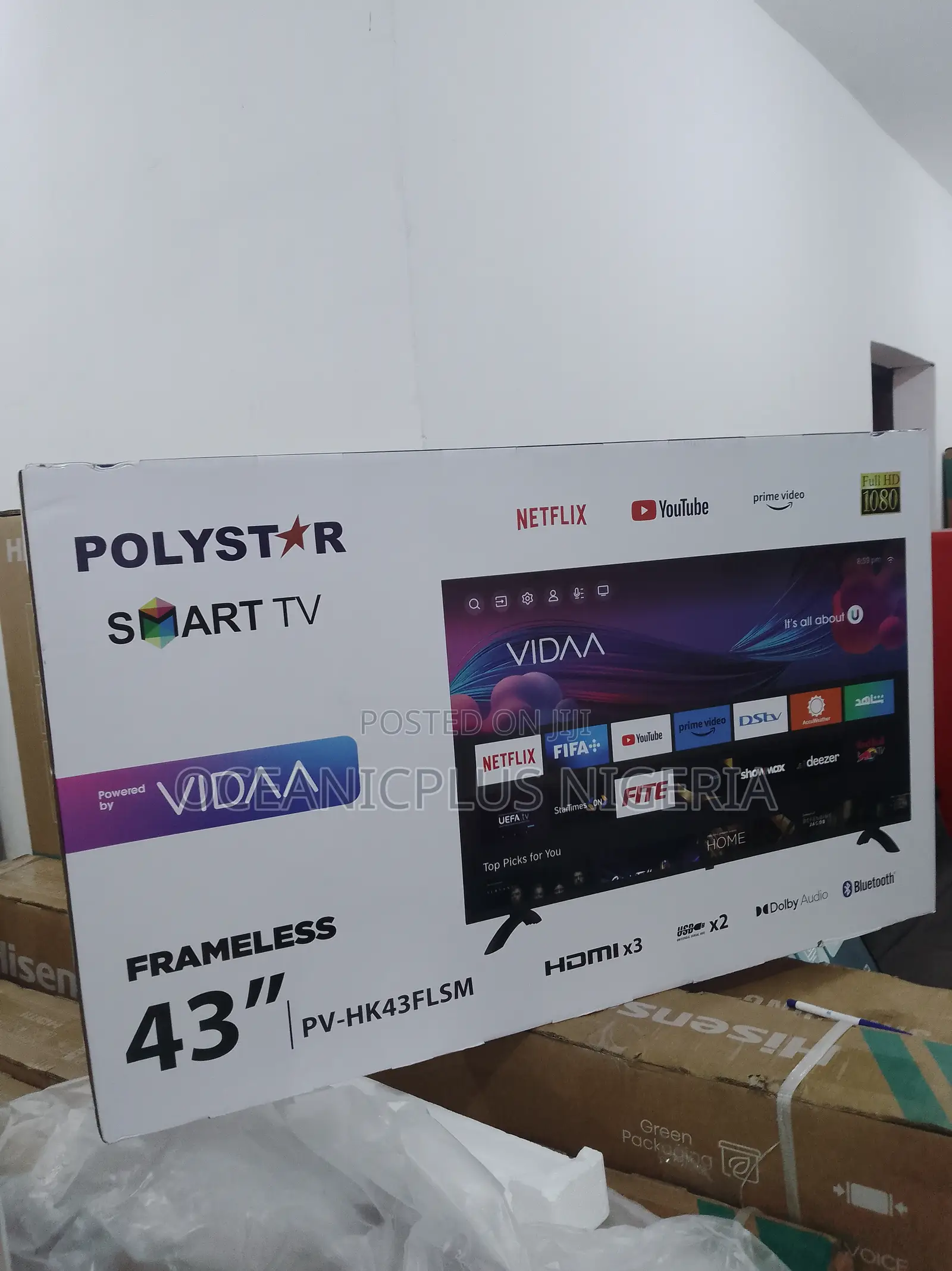 Most Affordable Smart TV 43inches Polystar