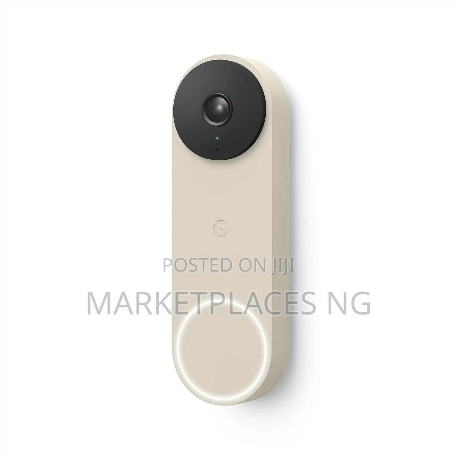 Google Nest Doorbell - (Wired, 2nd Gen) - Linen
