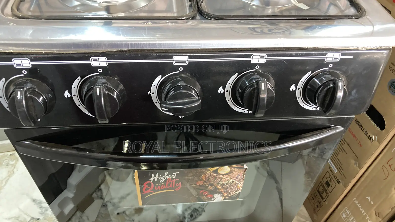 High Quality NEXUS Cooking Gas With Oven NX-5055B(4+0)