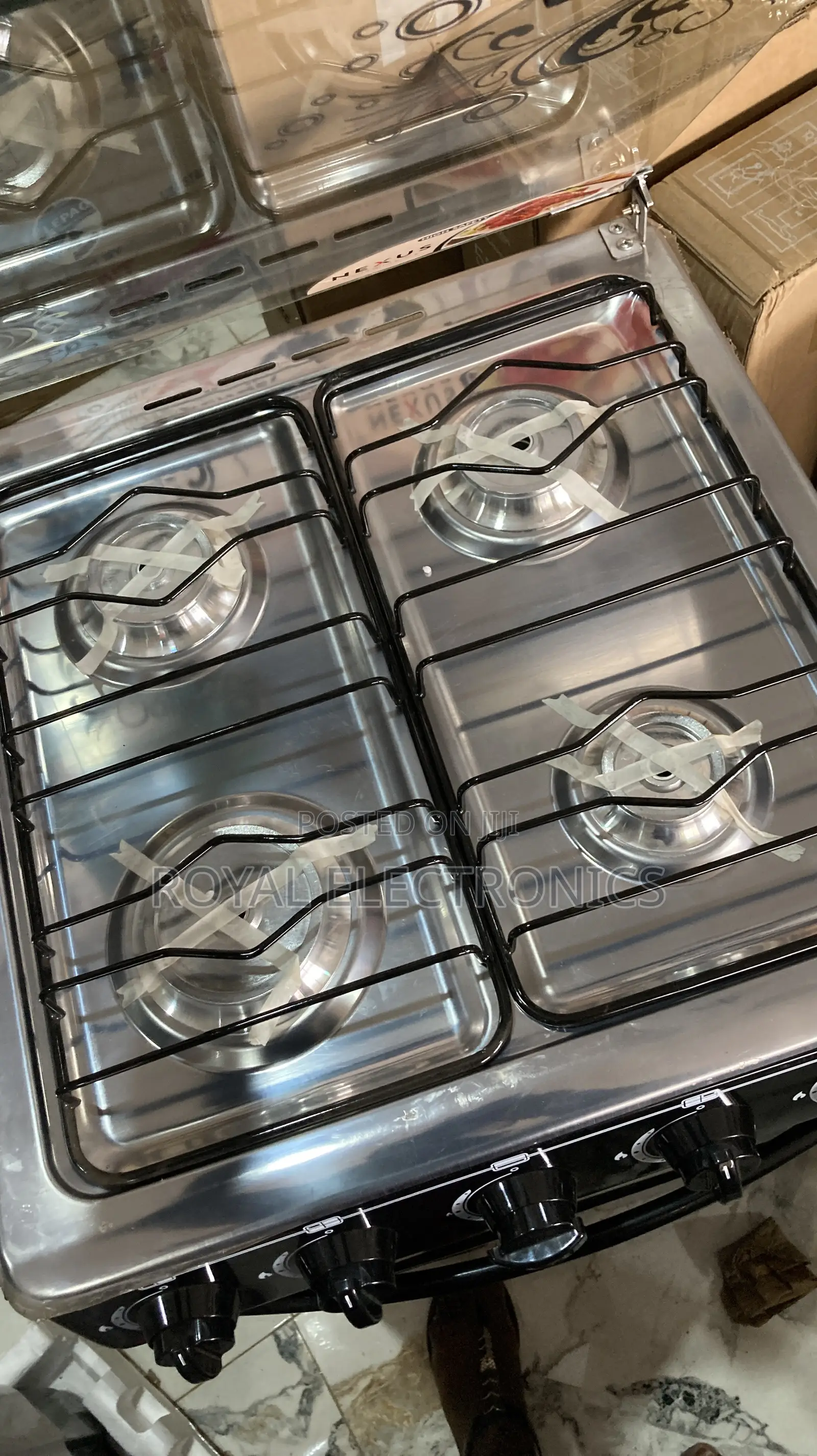 High Quality NEXUS Cooking Gas With Oven NX-5055B(4+0)