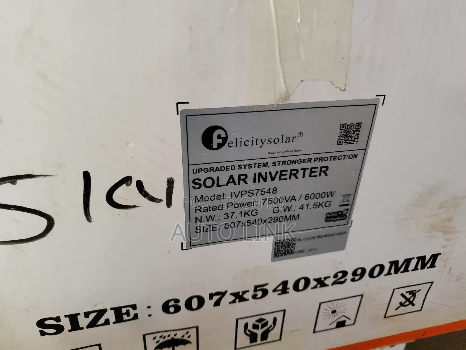 7.5kva Felicity Inverter
