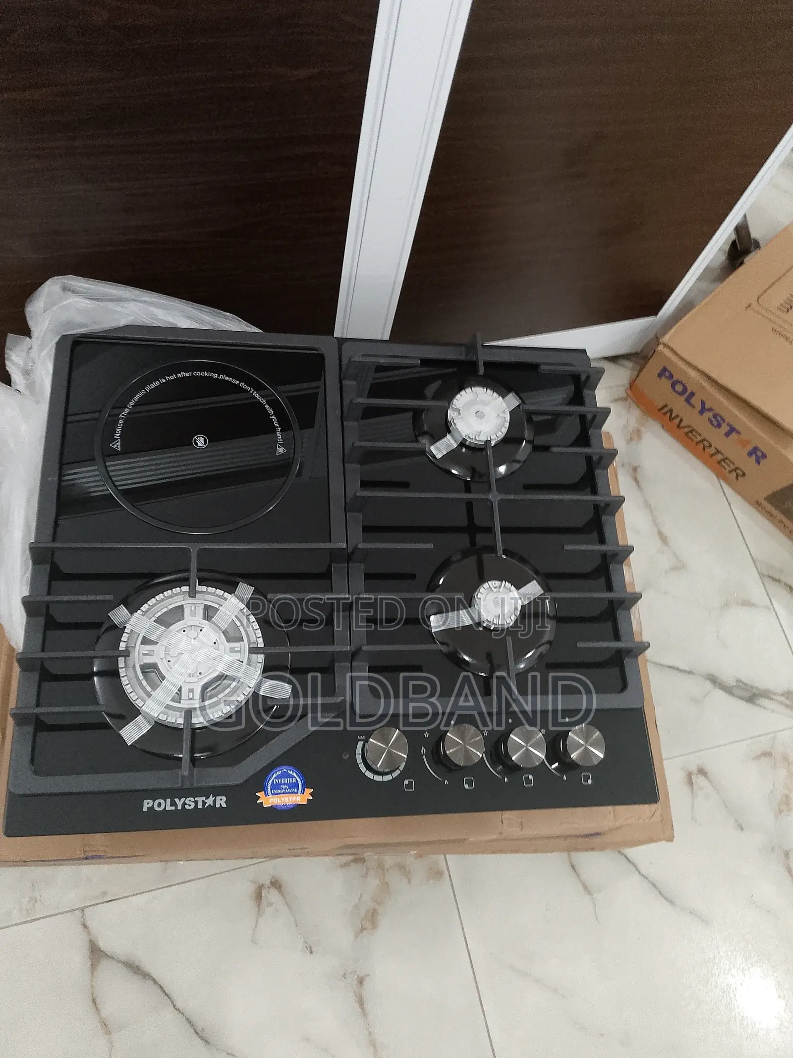 Most Affordable Polystar 3+1 Electric Gas Hob Pv-Gt60g3hinv