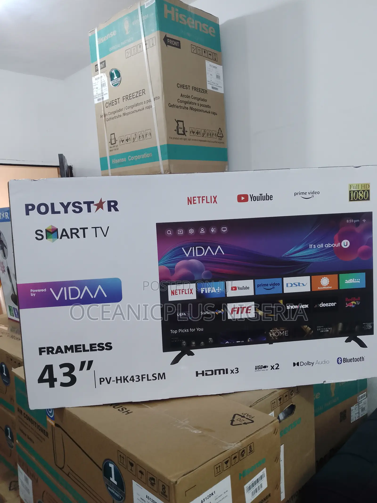 High Standard Polystar 43inches Smart TV