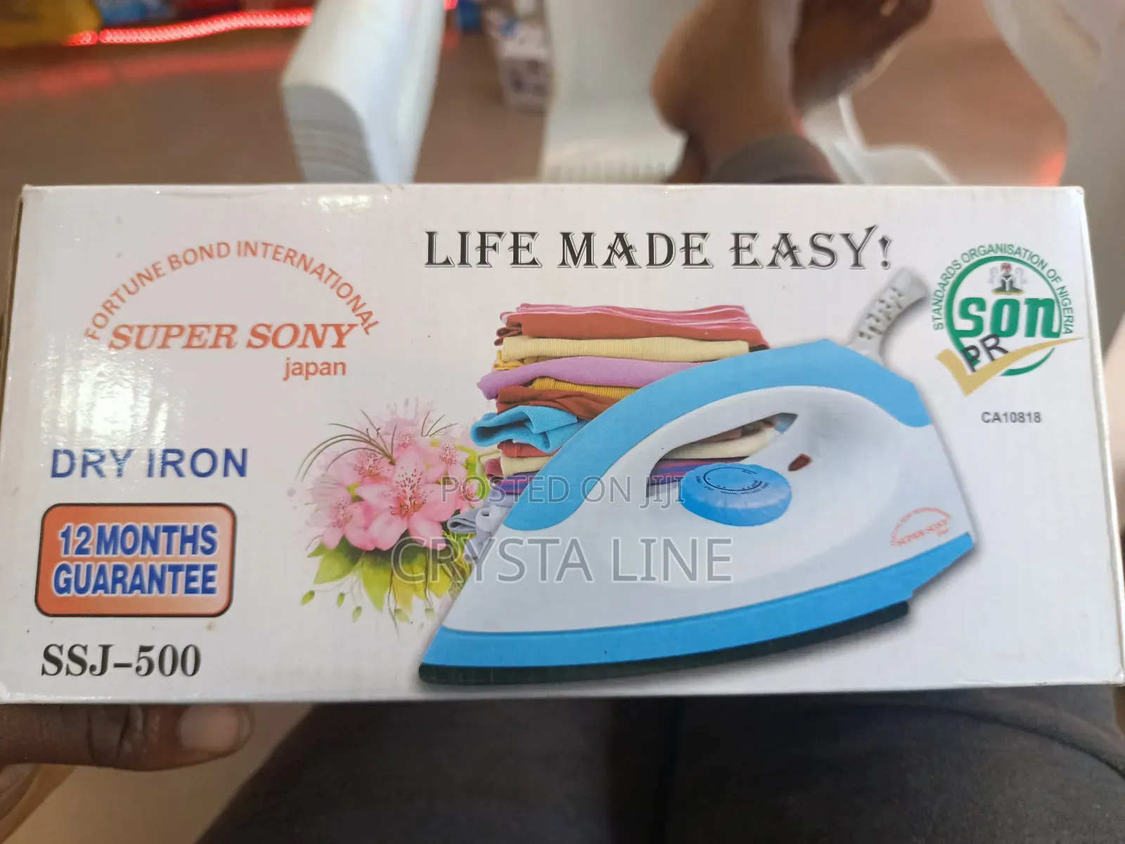 Super Sony Japan Dry Iron