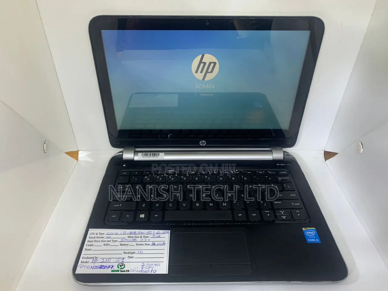 Laptop HP Mini 210 8GB Intel Core I5 HDD 500GB