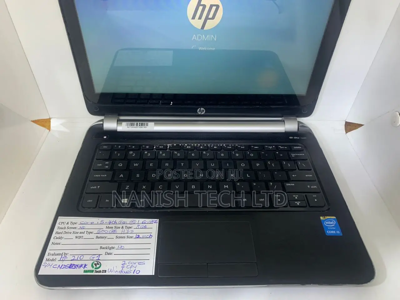 Laptop HP Mini 210 8GB Intel Core I5 HDD 500GB