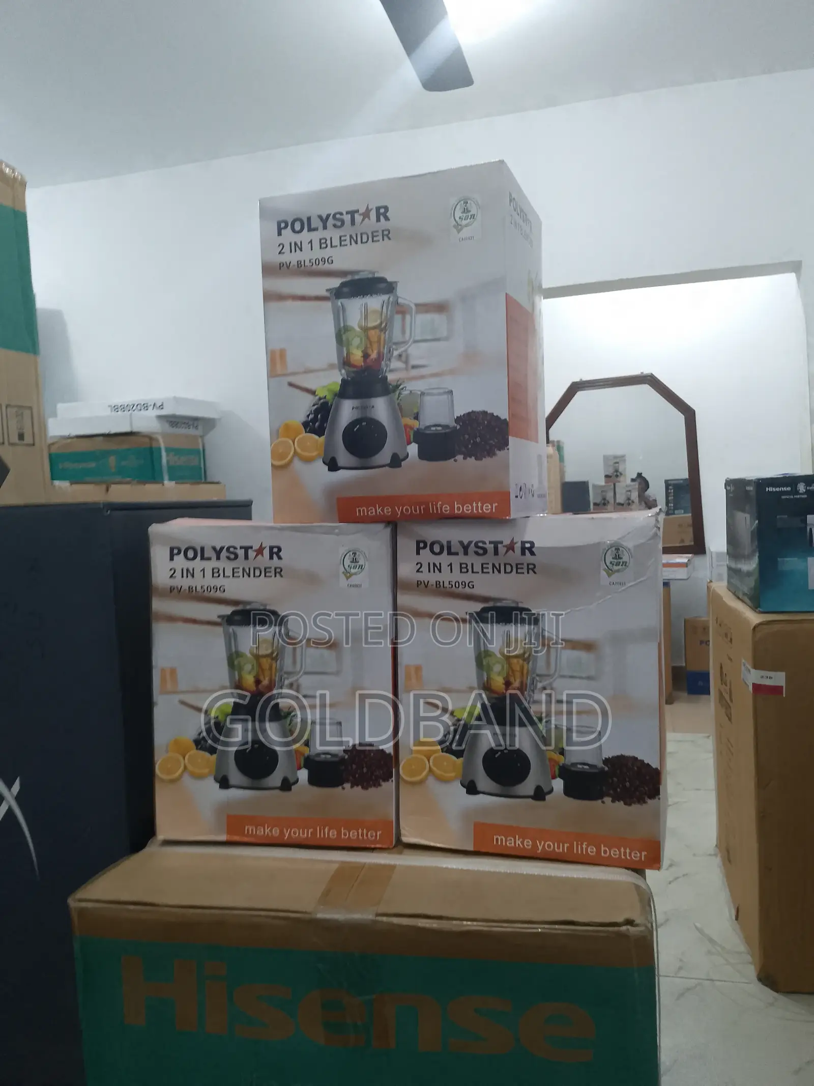Polystar 15L 2in1 Energy Saving Blender Pv-Bl509g