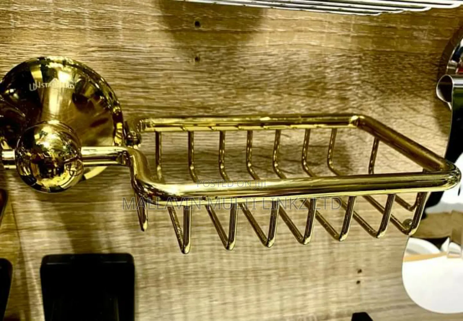 Gold Soap Dish Holder