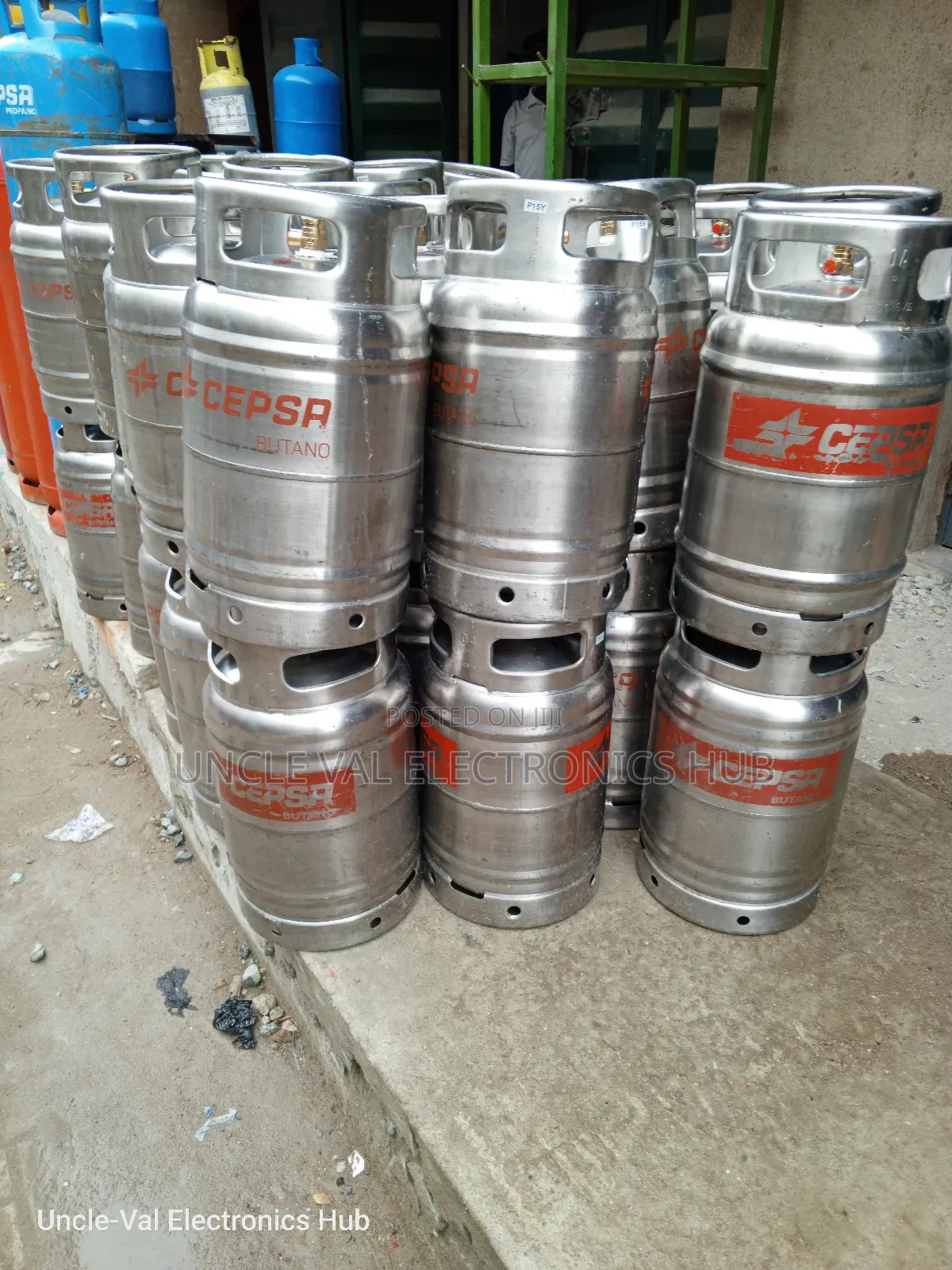 12.5kg Stainless Gas Cylinder