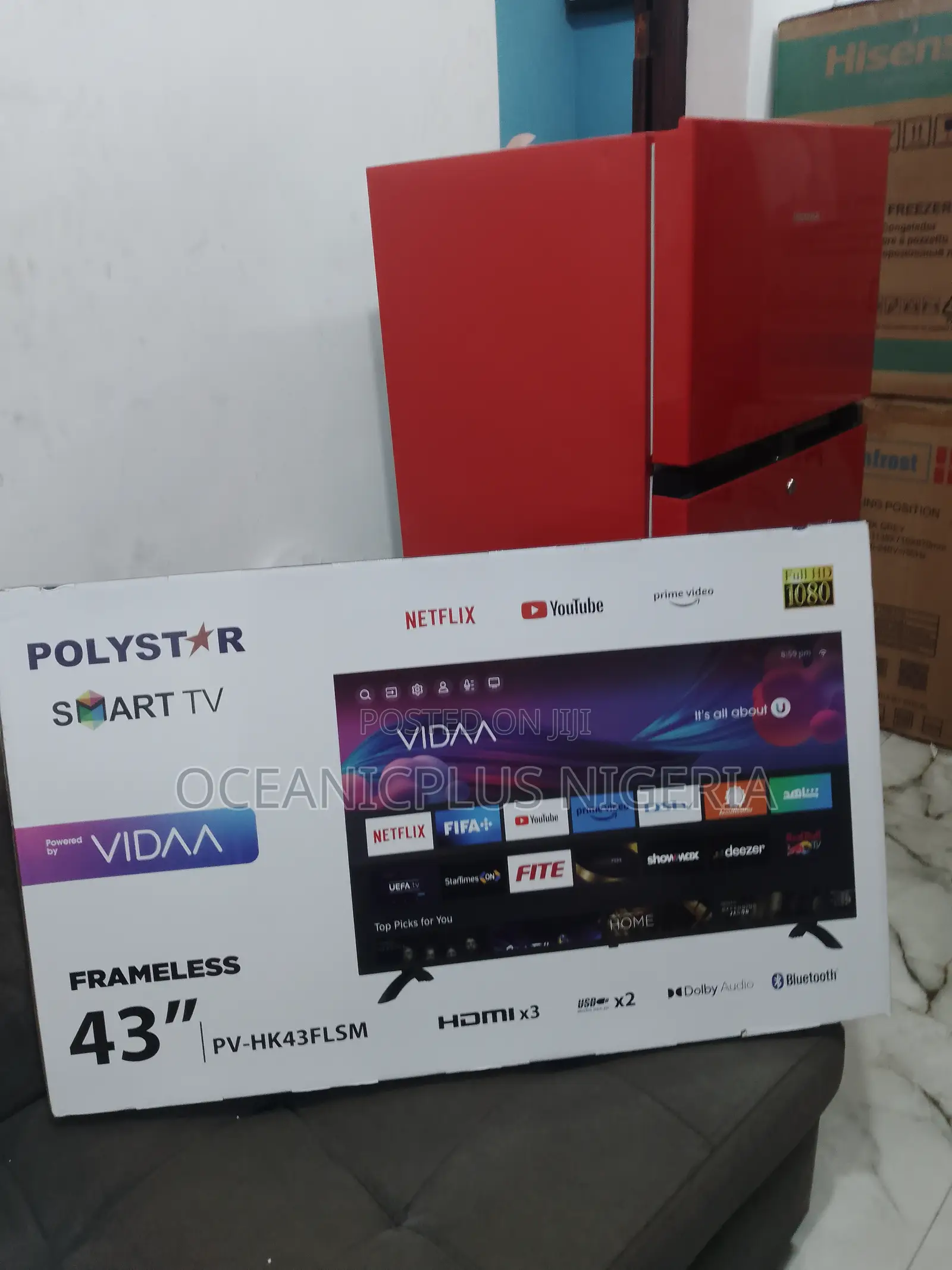 Best Selling Rate Polystar 43inches Smart TV
