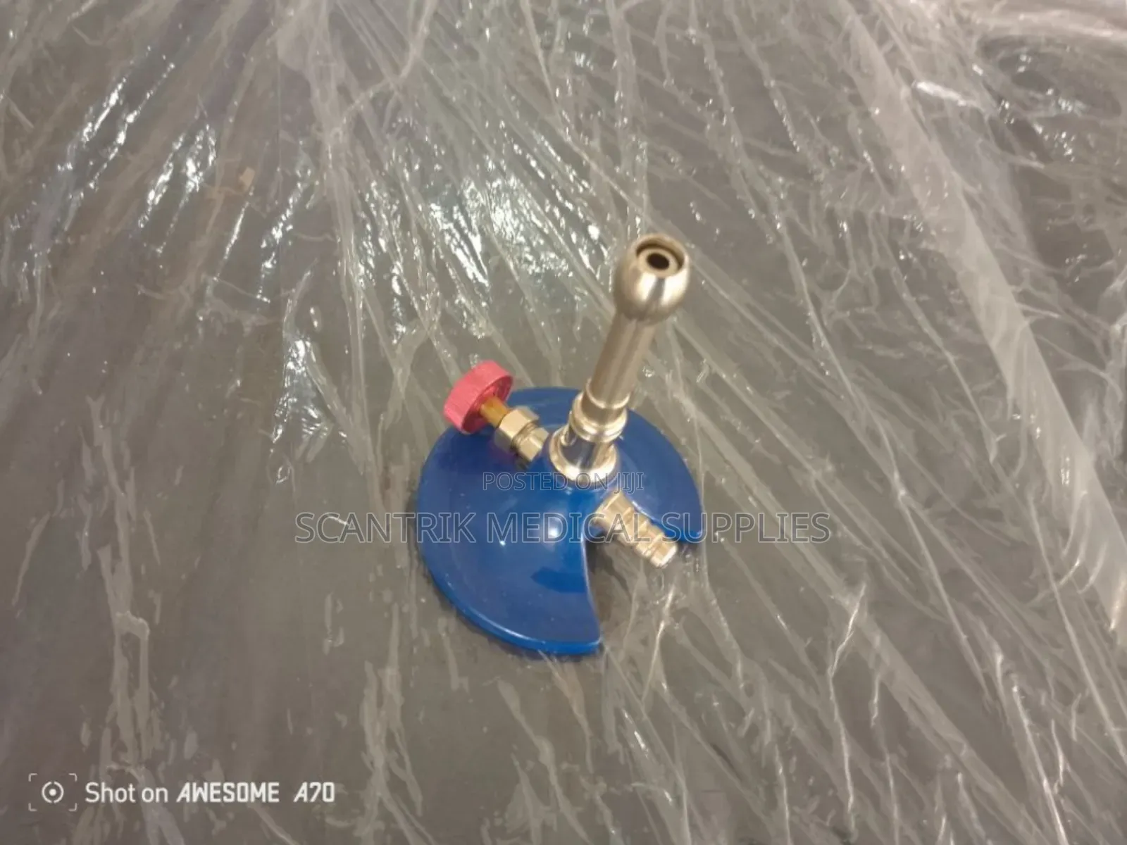 Dental Single Tube Bunsen Burner